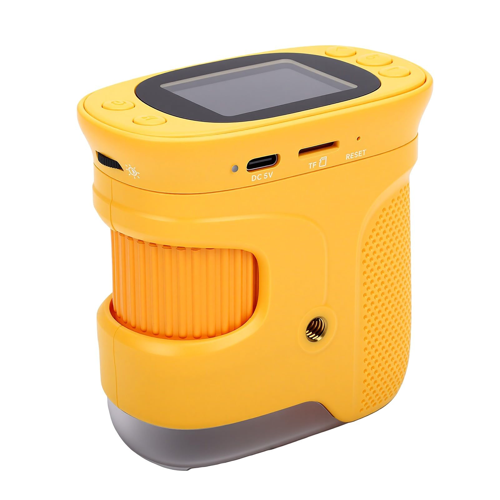 ANGGREK Microscopio Digital para Niños 1000X, Telescopio Portátil con