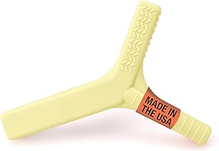 ARK Y-Chew Sensory Chew, Sensory Toys for Kids and Adults, Chew Fidget for Autism, ADHD, SPD, Anxiety, Medical-Grade Oral Motor Therapy Tools, Standard, Softest, Light Yellow