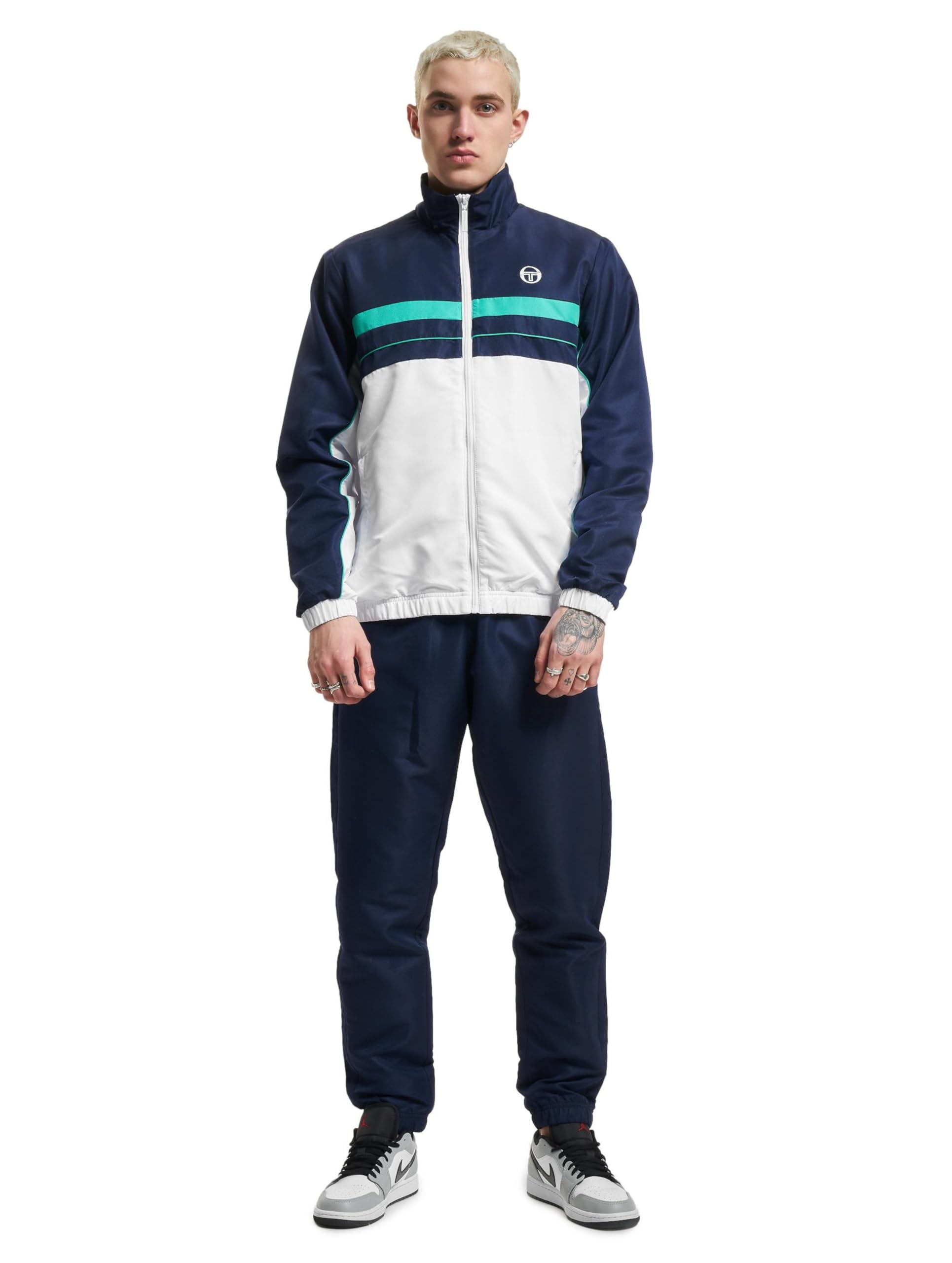 Sergio Tacchini Hommes Zelma Tracksuit ensemble sport décontracté - 7