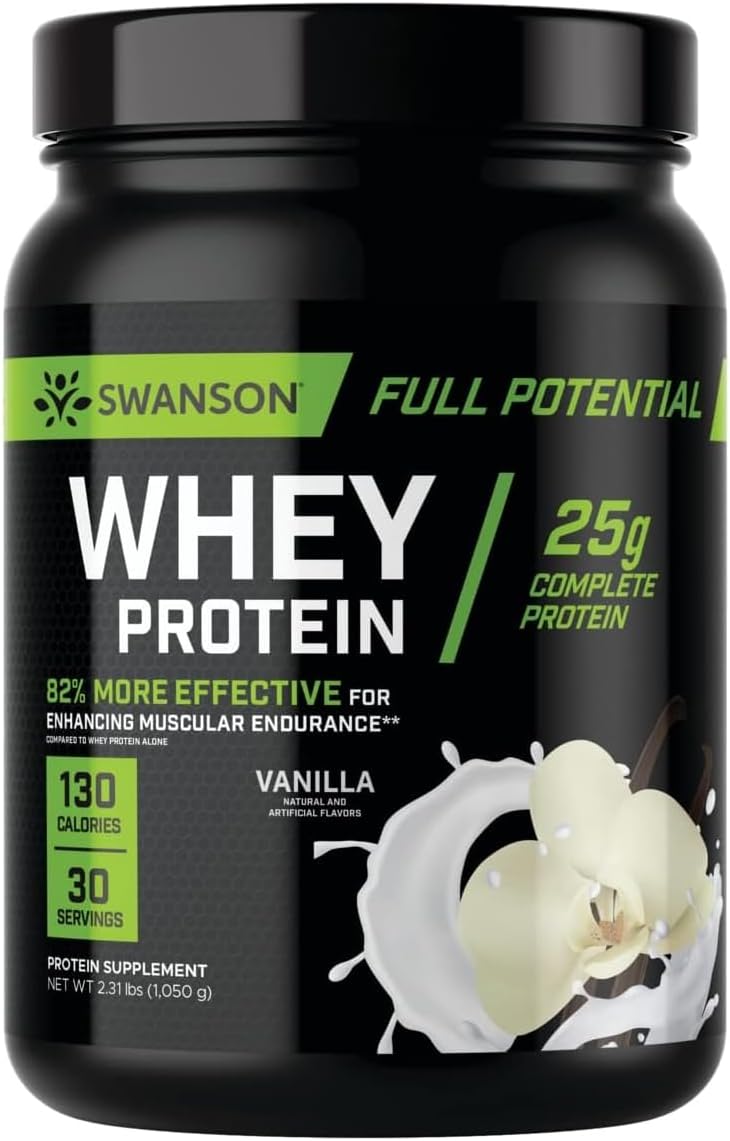 Amazon Swanson Full Potential Whey Protein Vanilla Flavor amazon-swanson-full-potential-whey-protein-vanilla-flavor