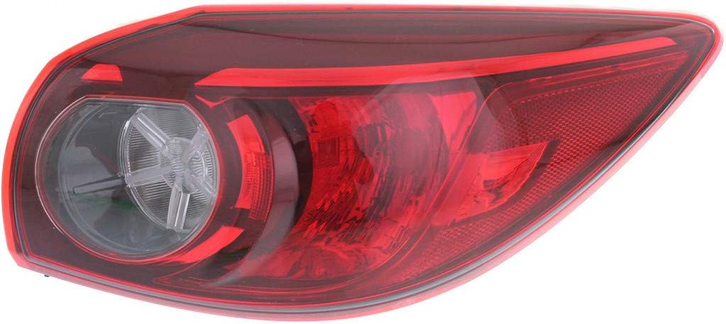 For Mazda 3 Hatchback 2014 15 16 17 2018 Tail Light Assembly Outer Passenger Side CAPA Certified | MA2805115 | BHP1-51-150C