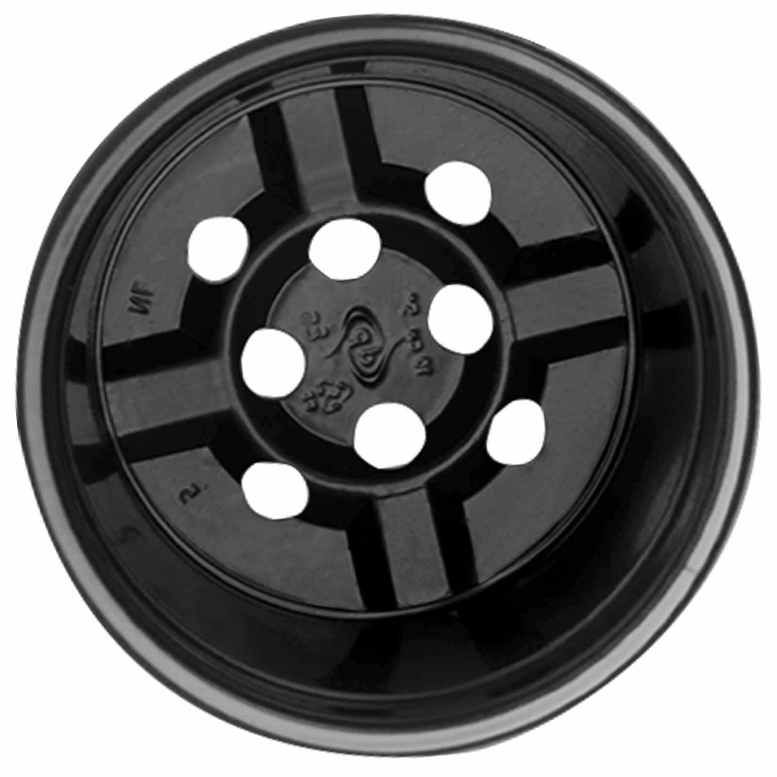 Lot de 200 Pots de Fleurs en Plastique Noir Ø 10 cm, Godets de Culture avec Trous de Drainage pour Semis, Bouturage et Plantes d'Intérieur ou Extérieur, Design Cylindrique Léger