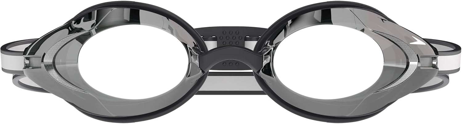 Speedo Womens/Ladies Vanquisher 3.0 Mirrored Goggles (One Size) (Black)