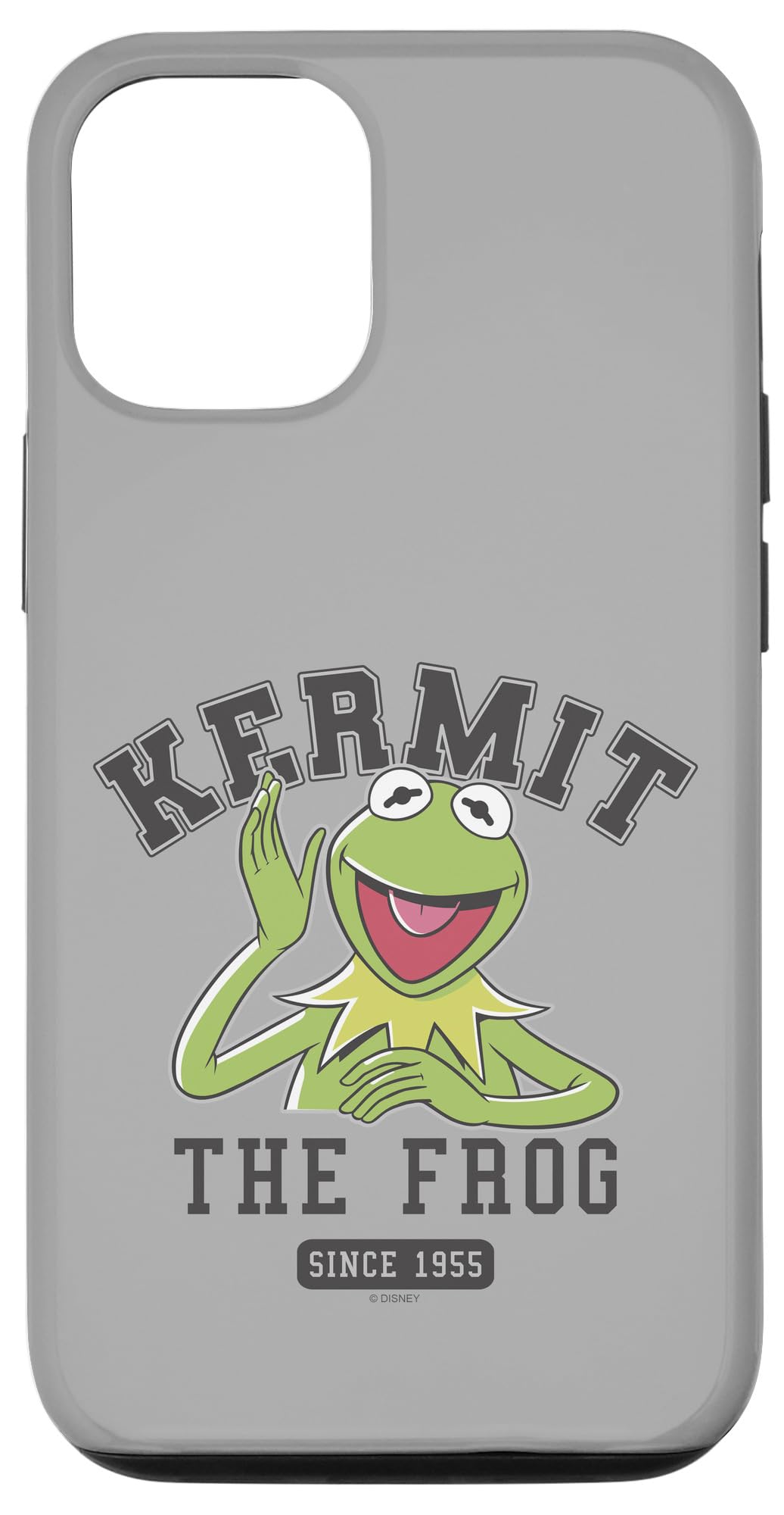 Disney The Muppets Kermit The Frog Since 1955 Collegiate Case for iPhone 12/12 Pro