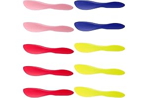 Red Green Blue Pink Multi-Purpose Butter Knife Spreader Icing Cream Cheese Spreader