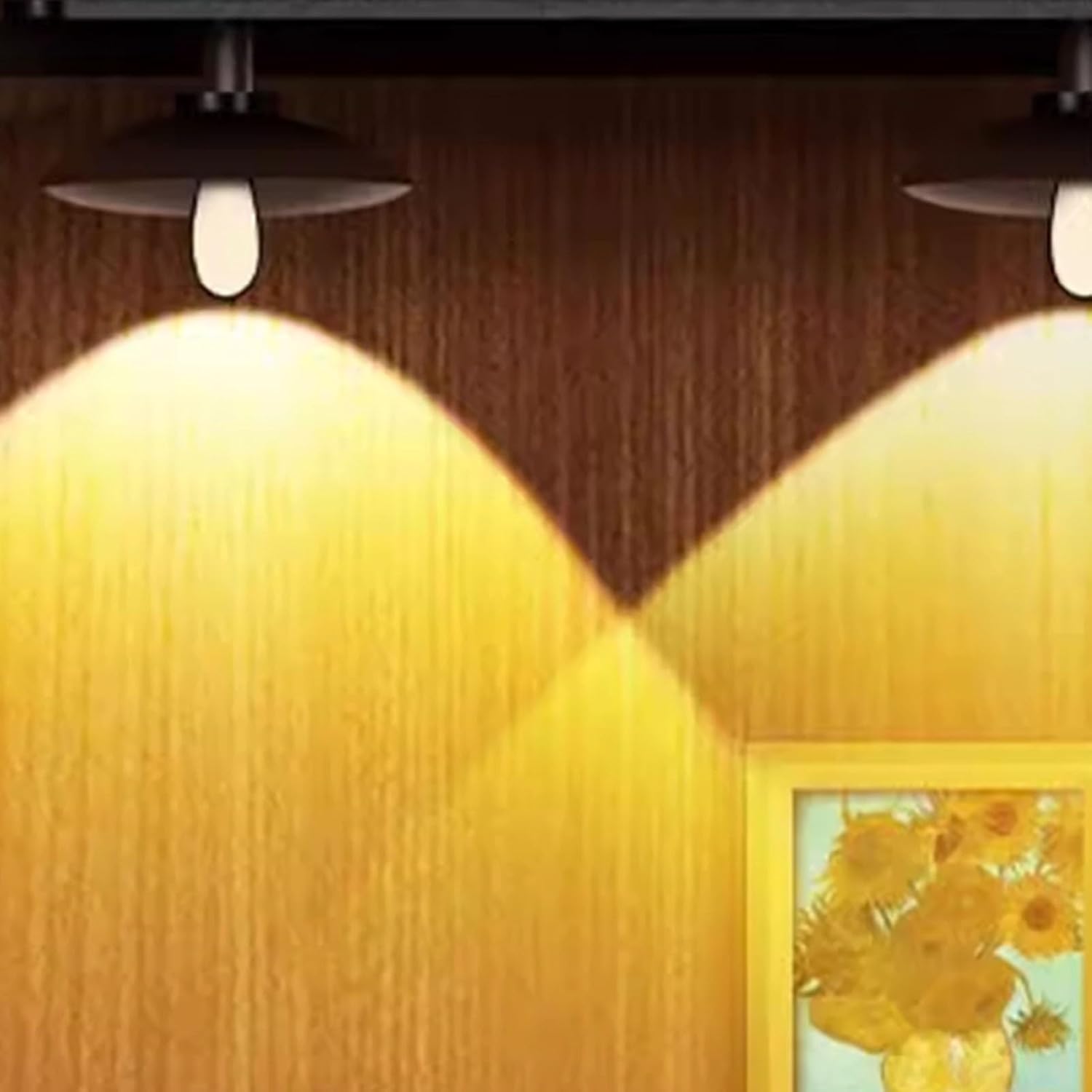 Electrical Panel Cover with Quiet Clock, Wall Mounted Decorative Breaker Box Cover with Sliding Door, Creative Fuse Box Concealer for Living Room Home Office(Color 2,50x40cm/19.7x15.7in)