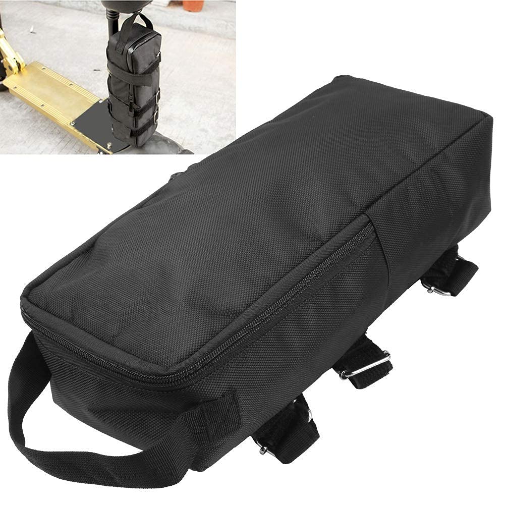 Alomejor E-Scooter Fronttasche Lenkertasche f¨¹r Elektro Scooter Fahrrad Batterie Lagerung mit Griff Halterung wasserdicht praktische Aufbewahrungstasche
