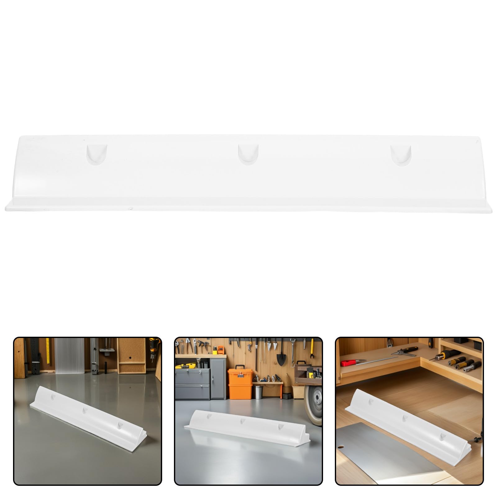 2 Piezas Soporte en L para Panel Solar Doméstico Abs Blanco Estructura Resistente y Montaje Lateral para Autocaravanas y Configuraciones Exteriores