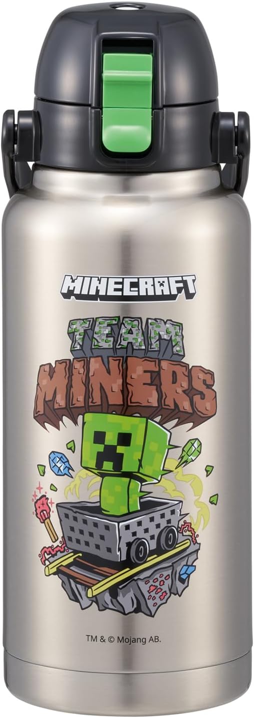 Skater - Direct 1000ml Minecraft Minecraft Kids Water Bottle with Handle STD10H-A