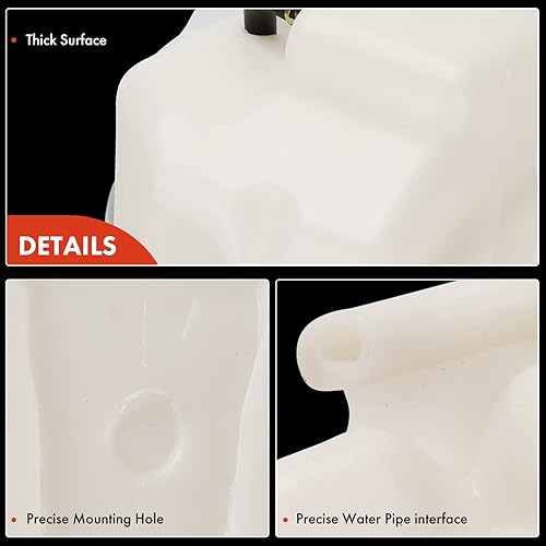 Miniatura 7 de A-Premium Tanque de expansión de refrigerante compatible con Nissan Altima 2007-2013 L4 2.5L 2013 Coupe Only Maxima V6 3.5L 2009-2014 delantero