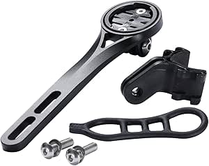 Support Gps Velo Dymoece Support De Vélo Avant Réglable Pour Garmin Edge Gopro 130 200 500 510 520 800 810 820 1000 1030 Touring, Adjustable-Black Support Varia