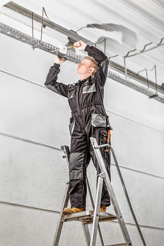 NEO TOOLS Arbeitsoverall Profi Arbeitsjacke Latzhose Overall Arbeitskleidung