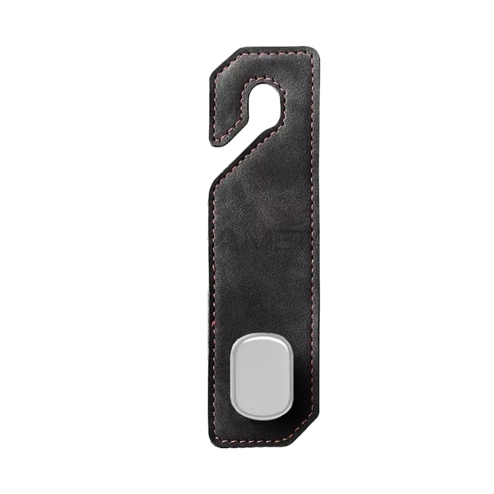 KXFVYNE Car Headrest Hook Hidden Auto Suede Metal Hanging Hooks Interior Back Hanger Accessories(Black Single)
