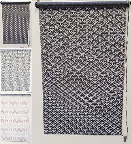 MadeInNature Store Enrouleur tamisant imprimé, de, fenêtre, Porte-fenêtre, Hauteur 180 cm, différentes largeurs, Plusieurs modèles (Vintage, Largeur Tissu...
