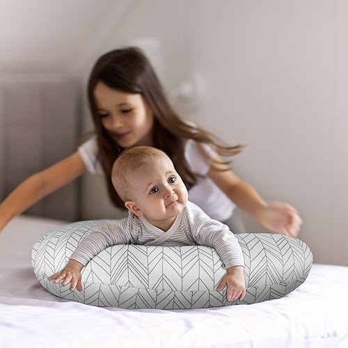 Miniatura 7 de Vextronic Fundas de almohada de lactancia, paquete de 2 fundas de almohada de lactancia para madres que amamantan, ajuste ultra suave, almohadas y