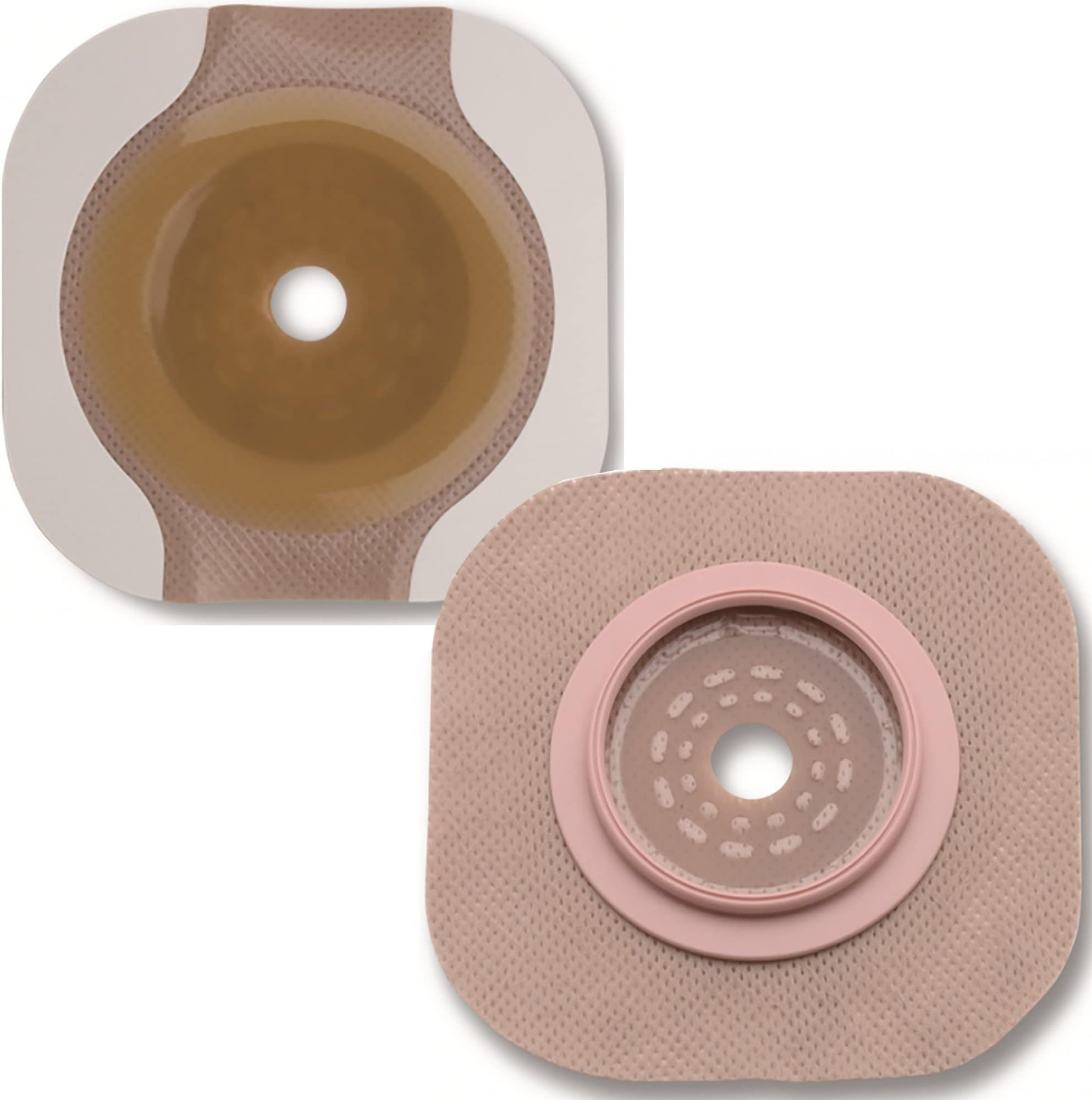 14202 New Image Flat Flexwear Cut To Fit up to 1-1/4", Skin Barrier, Green Color Code Match, 5 Pack – 1-3/4” Flange Size