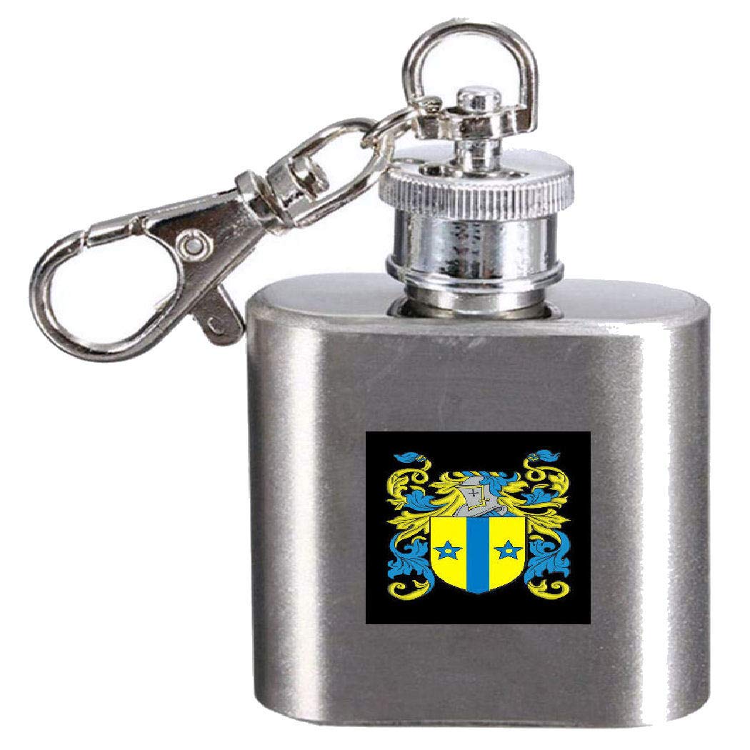 Flasque avec blason Mccaulay en acier de 28,3 ml pour écusson de famille