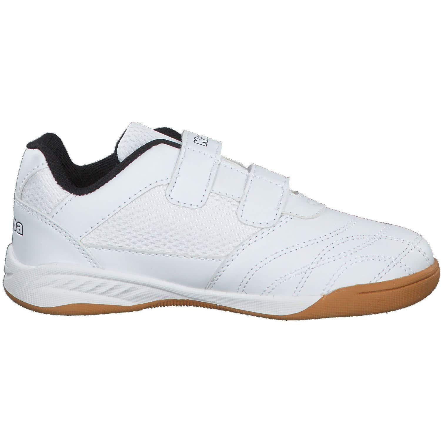 Kappa Kickoff K Unisex Kids, Scarpe, Bianco White Black, 28 EU