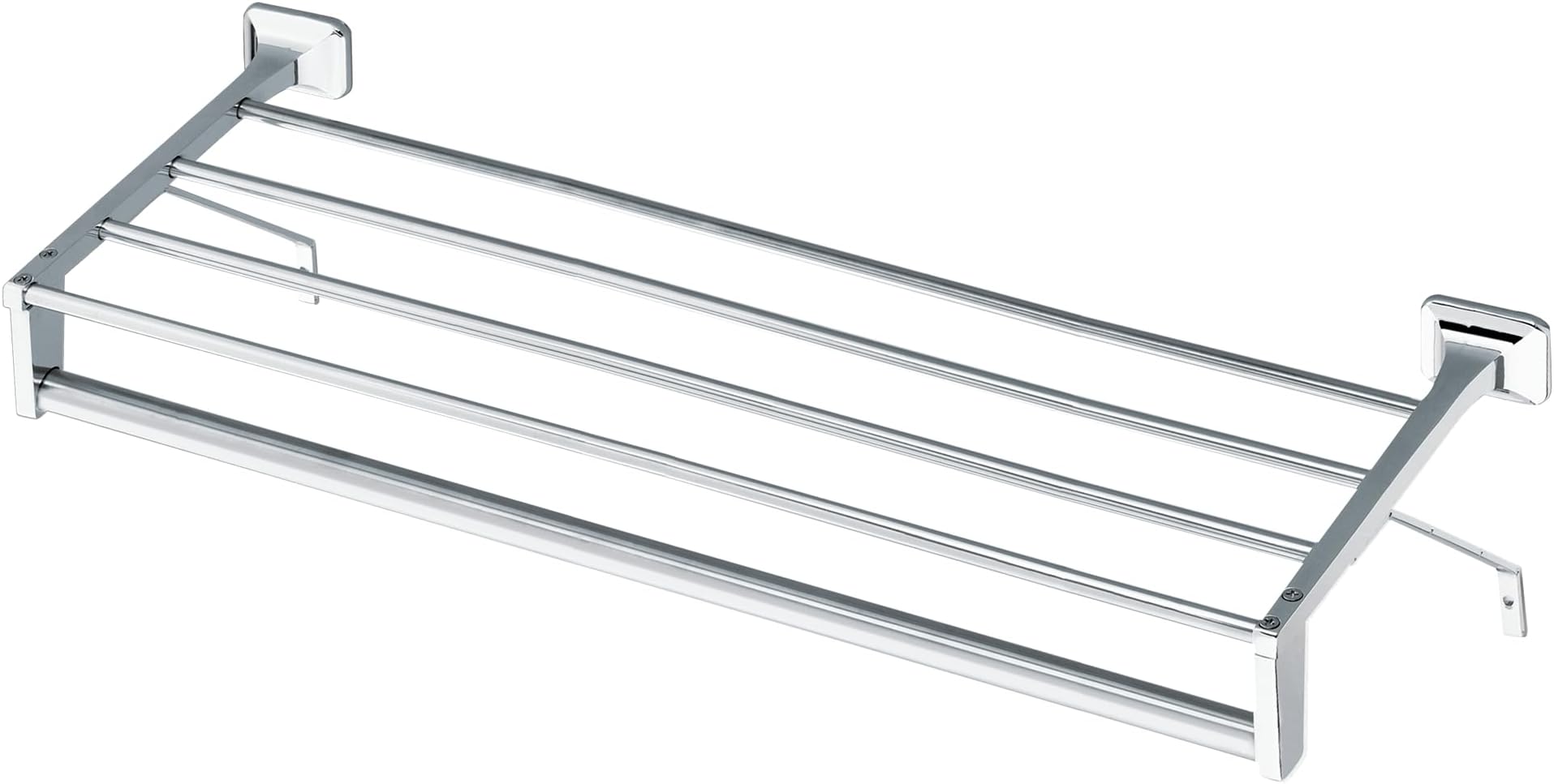 Moen 5208-241PS 24-Inch Hotel Shelf with Single Towel Bar, Stainless ...