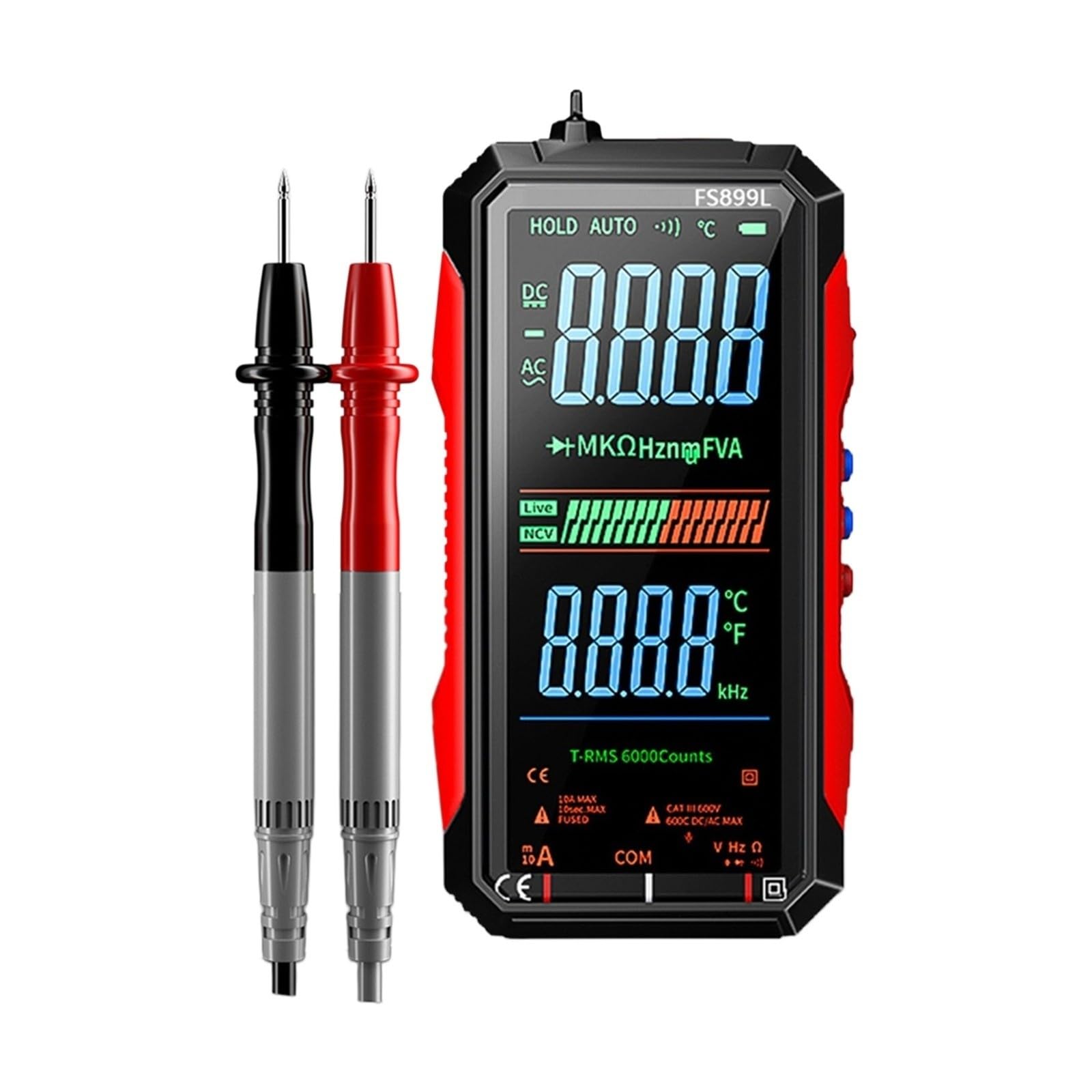 FS899L Digitalmultimeter 4,8 Zoll großer Bildschirm