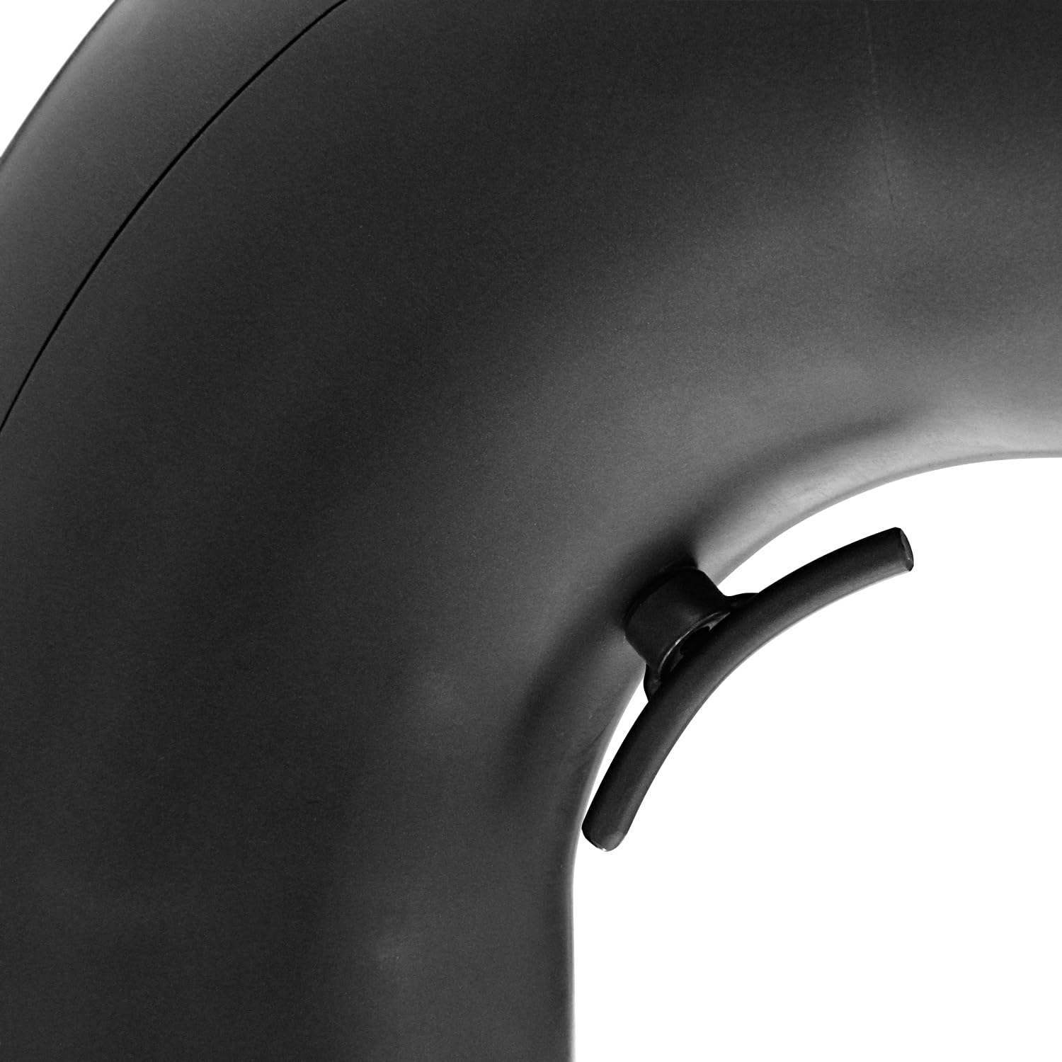 raik Rauchrohr Ofenrohr Set 150 mm einteilig schwarz 90 Grad Bogen gezogen 2 mm Stahl Senotherm Lackierung bis 600 Grad inklusive Wandrosette und Doppelwandfutter