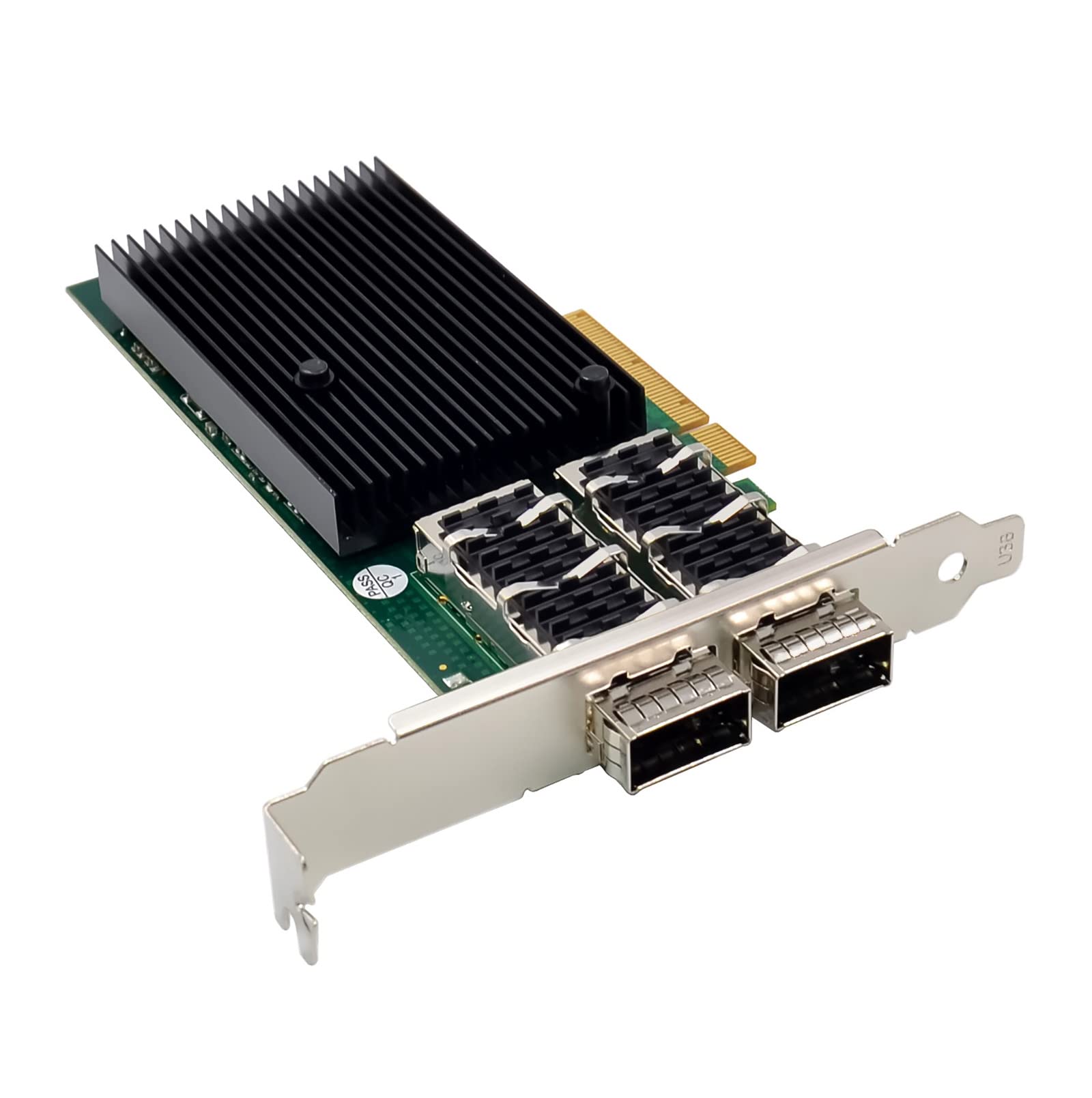 2枚Mellanox CX354A-FCBT ConnectX-3 40GbE Amazon | Mellanox ConnectX-3 CX354A デュアル 40GbE QSFP