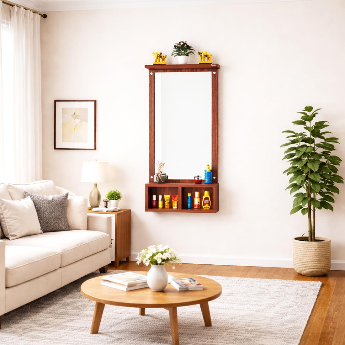 OTEBO CRAFTS CLASSIC TABLE ウォールナット三脚セット Zkoira Engineered Wood Wall Mounte Dressing Table Classic Walnut