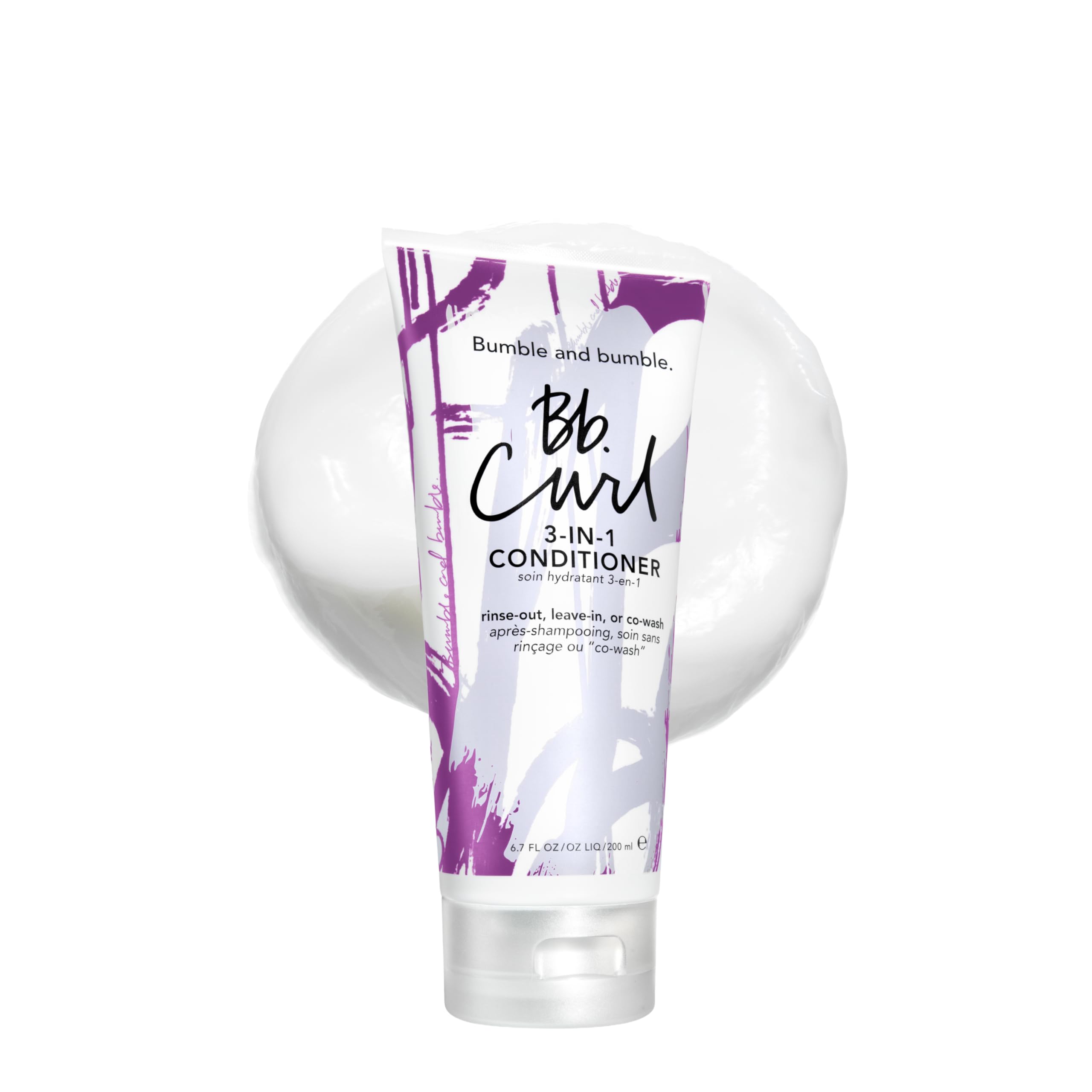 Curl 3-in-1 Conditioner | For Moisturized Curls | Anti Frizz + Color Safe | Coily, Curly, Wavy | With Jojoba Oil, Avocado Oil + Coconut Oil