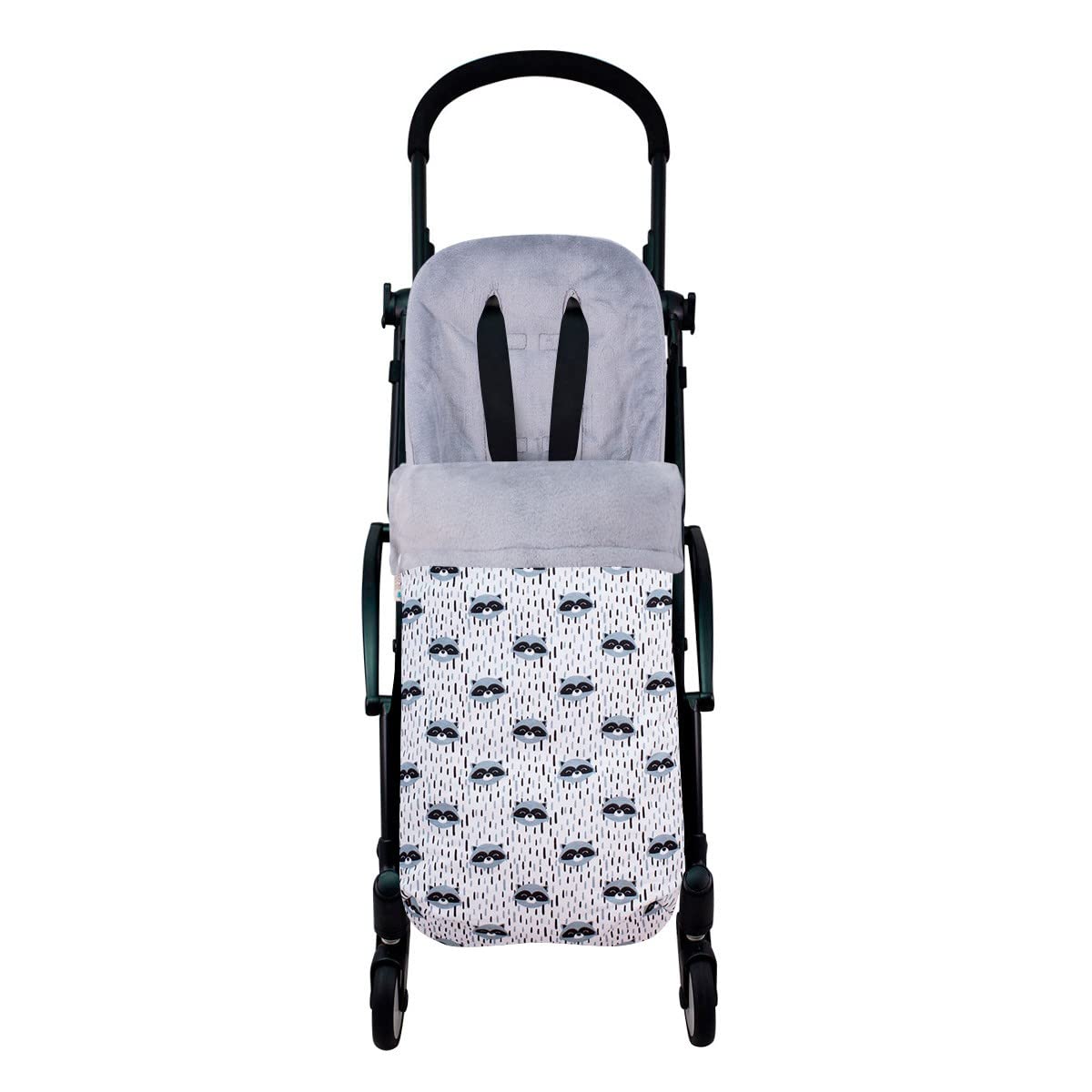 JYOKO KIDS Saco Gemelar, Babyzen YoYo compatible con Bugaboo Donkey (POLAR, RACCOON)