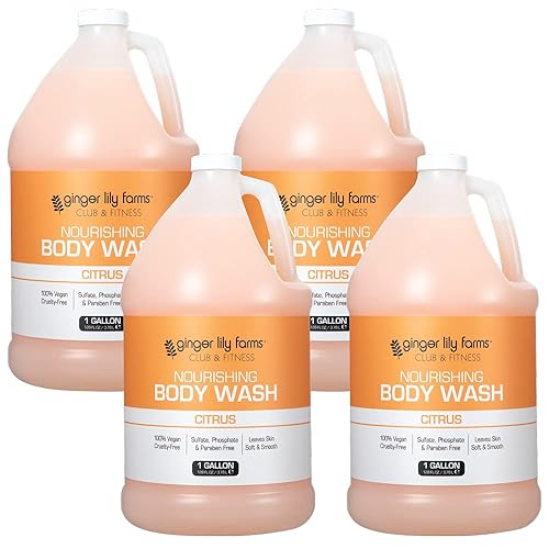 Miniatura 7 de Jengibre mezcla de las Granjas de Lily botánicos cítricos Lavado de Cuerpo Galón