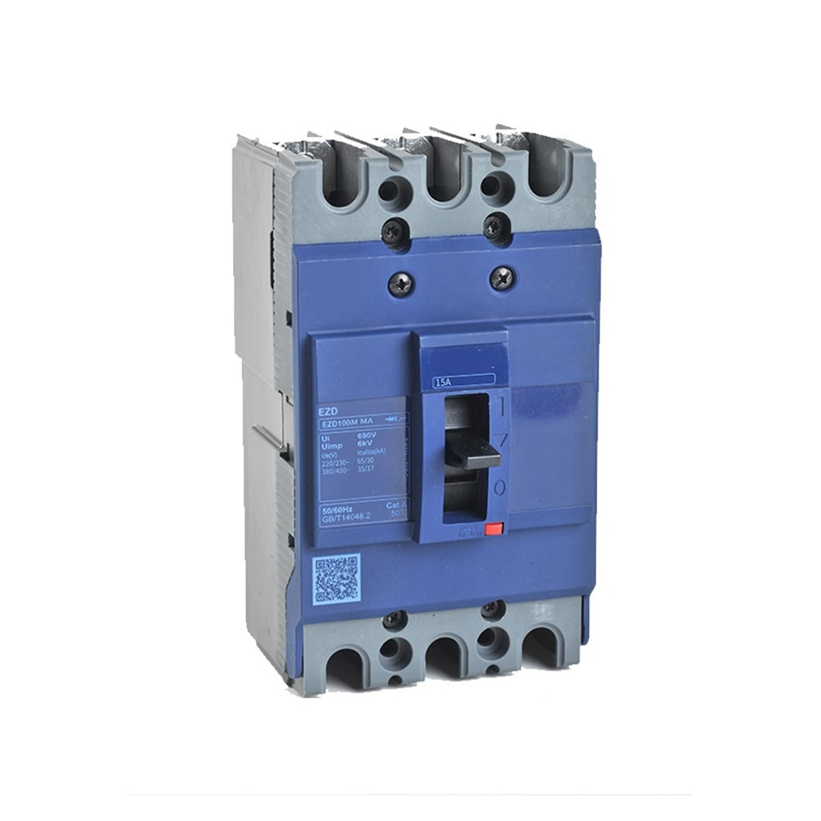Disyuntor Protector de Motor con Carcasa de plástico EZD100M3015MAN EZD100M-15A MA