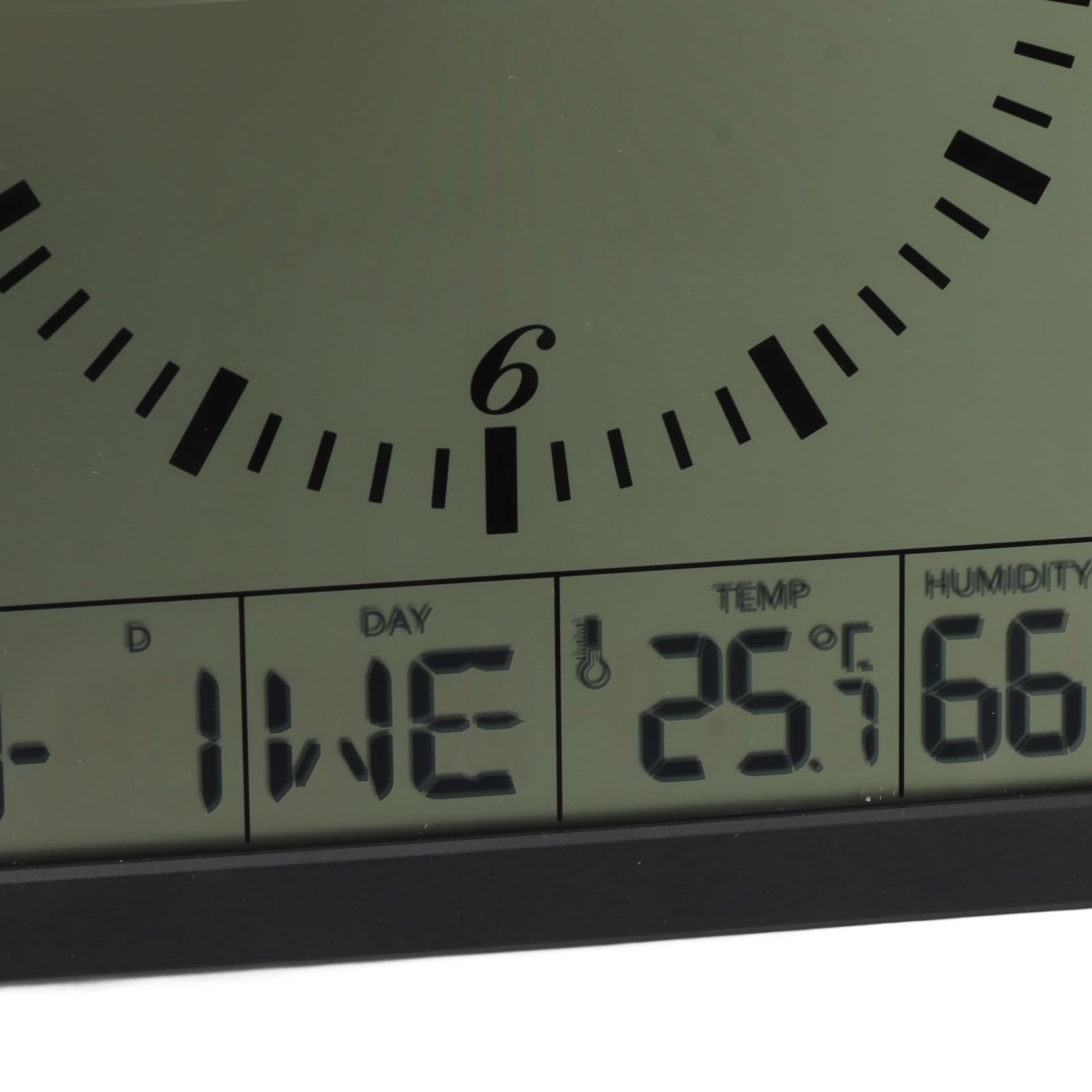 Reloj de Pared Digital Grande de 8,6 Pulgadas con Termómetro