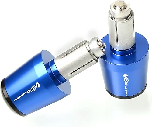 Miniatura 4 de Motorcycle Accessories CNC Aluminum 22MM Handlebar Grips Handle Bar Cap End Plugs for Suzuki DL650V-STROM VSTROM 2004-20 Powersports Bar Ends