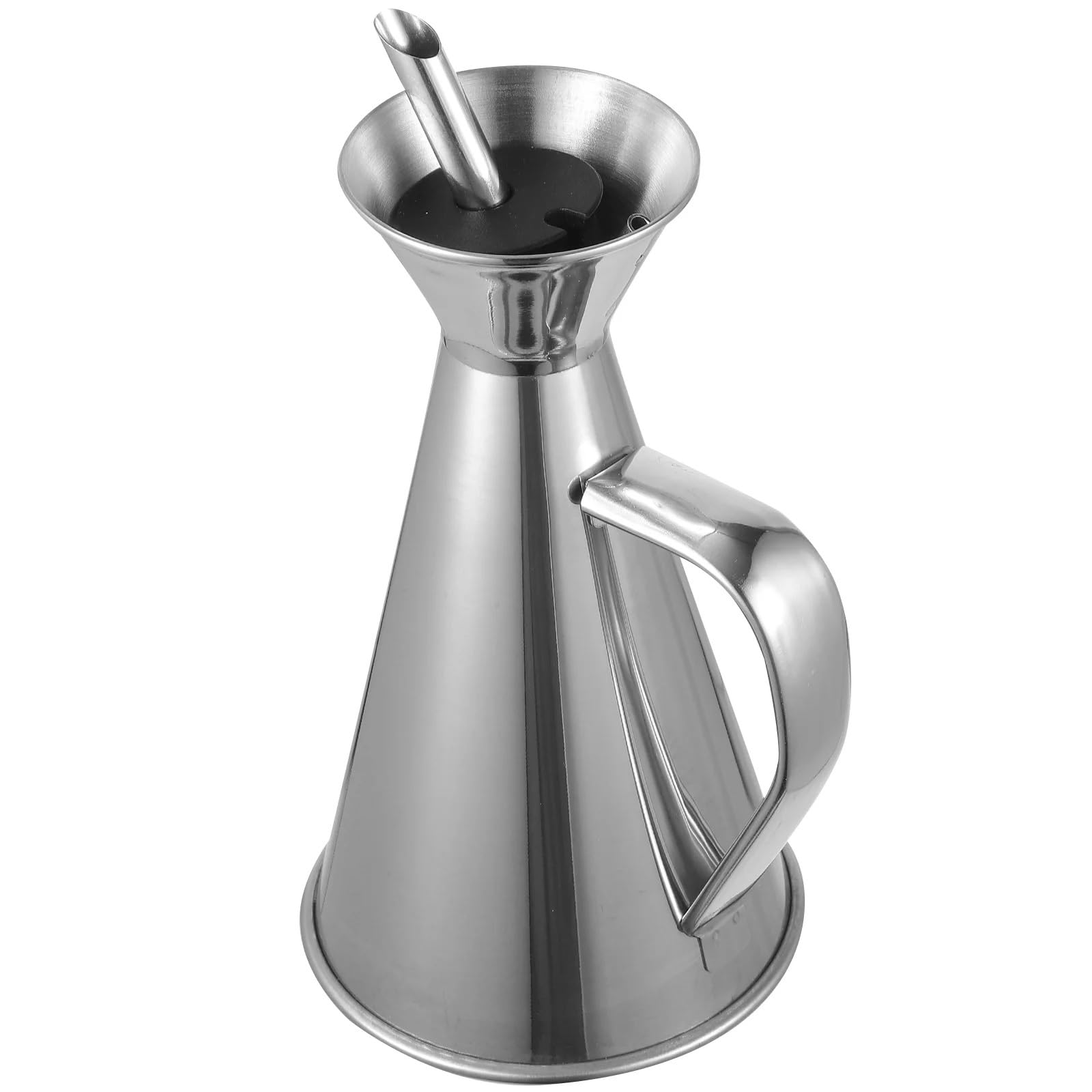Botella dispensadora de Aceite Acero Inoxidable, Recipiente for vinagre, a Prueba Fugas, sin Goteo, for condimentos Cocina