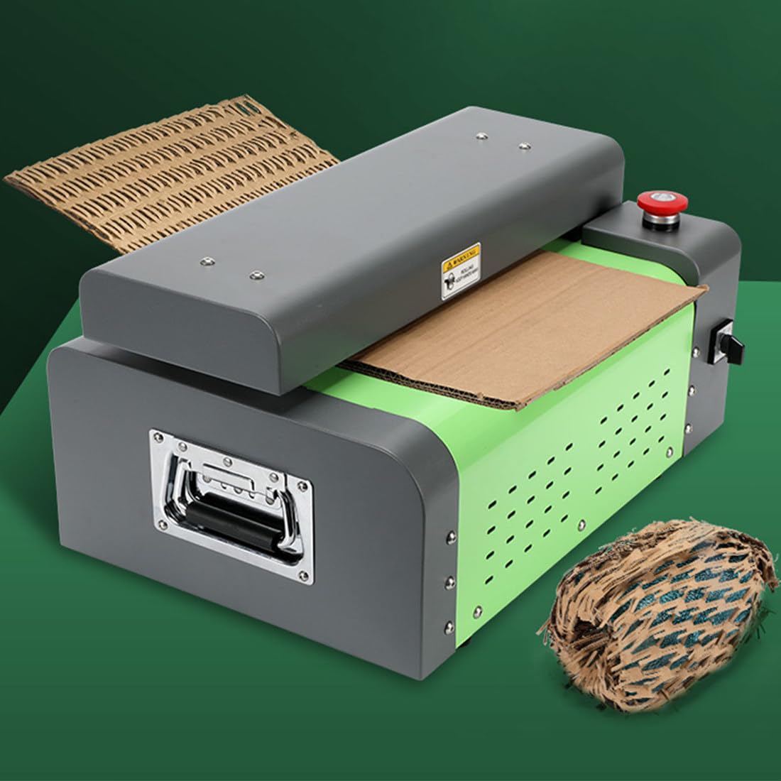 JXYQ Corrugated Box Expansion Cutter Cardboard Shredder Honeycomb Packing Paper Maker Transforms Cardboard into Packing Material for Express Packaging