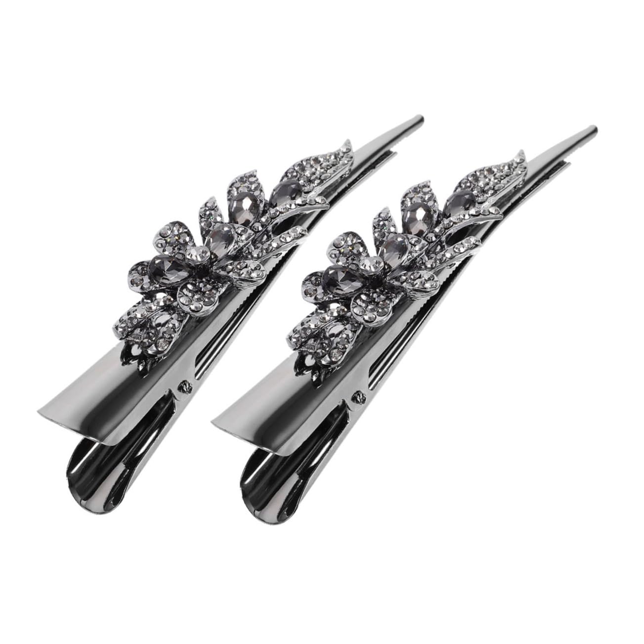 Baluue 8stücke Vintage Rhinestone Haarklammern Für Damen Glitzernde Haarspangen Aus Elegantes Haaraccessoire Für Partys Und Alltag Vielseitig Und Stilvoll