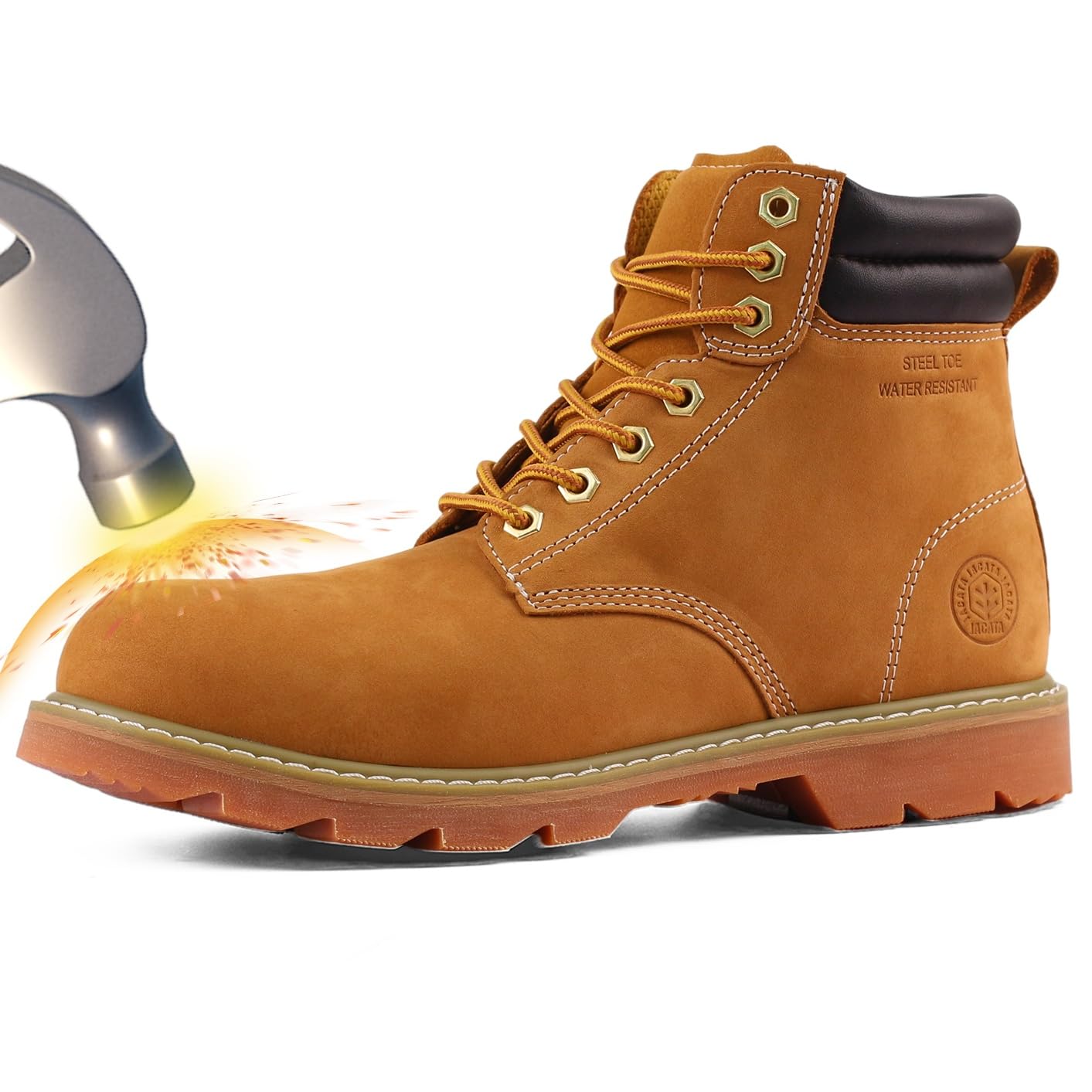 Amazon Jacata Work Boots Jacata Work Boots For Men Steel Toe Men's