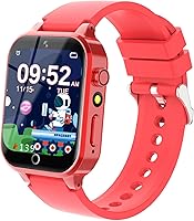 Vista 8 de Relojes inteligentes para niñas de 5 a 12 años, 26 juegos, pantalla táctil de alta resolución, reloj para niñas con cámara de video, reproductor