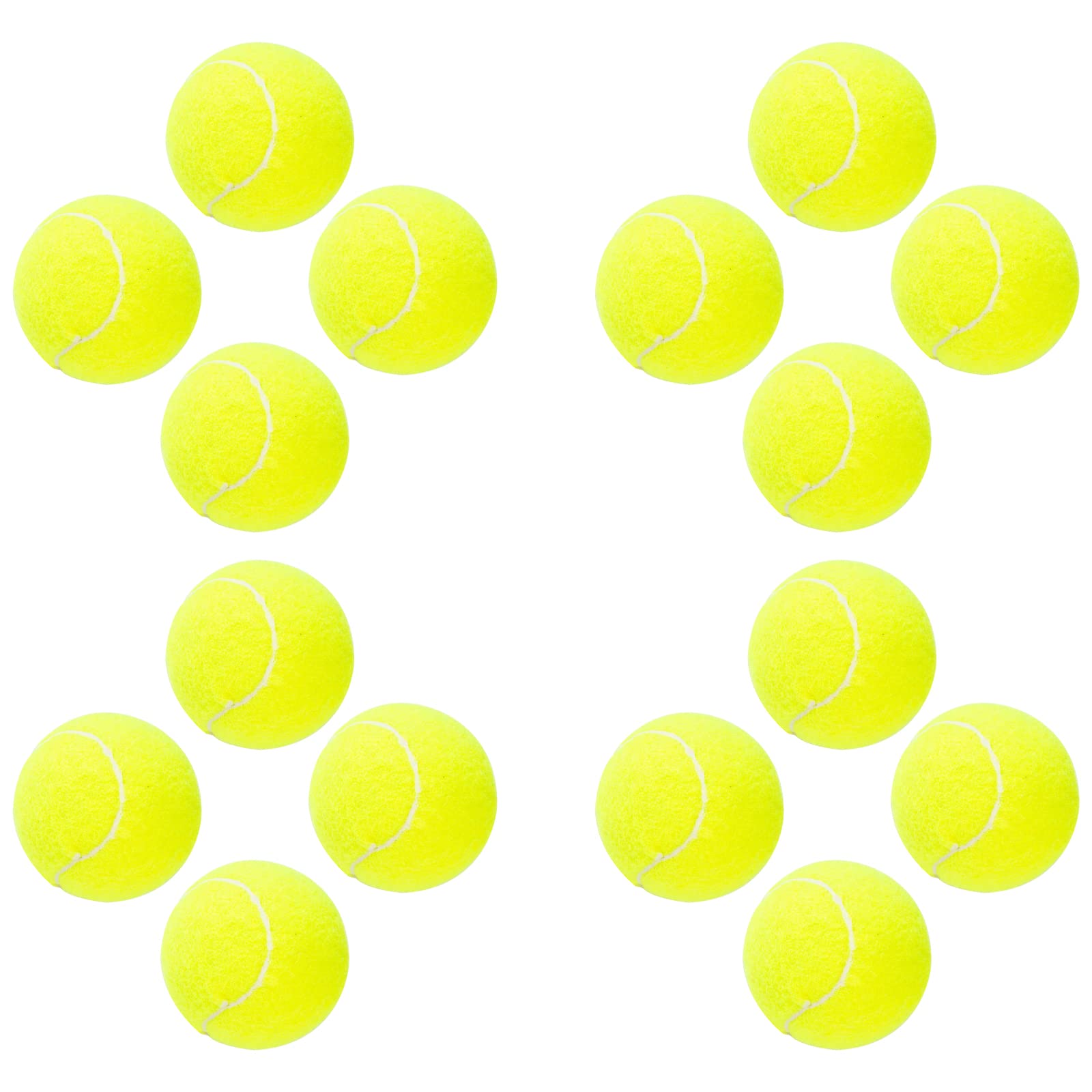 ptlsy Dog Tennis Balls 16 Pack for Dogs Interactive Dog Balls Toys for Medium Small Dogs Standard Size