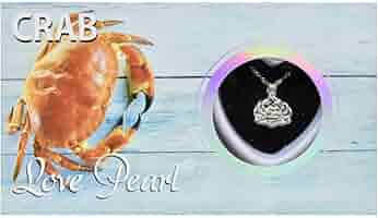 Amazon.com: Crab Lovers Love Wish Pearl Kit Chain Necklace