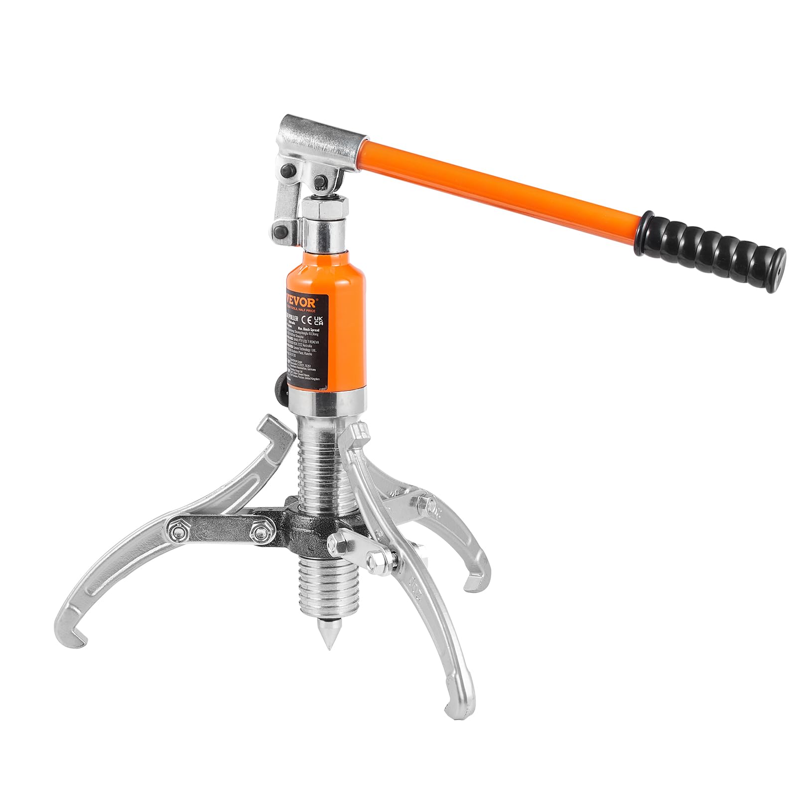 Extractor hidráulico de engranajes VEVOR, separador de tracción de rodamientos de rueda de capacidad máxima de 5 toneladas, extractor de 2 o 3 mandíbulas, vertical y horizontal, extractor hidráulico d