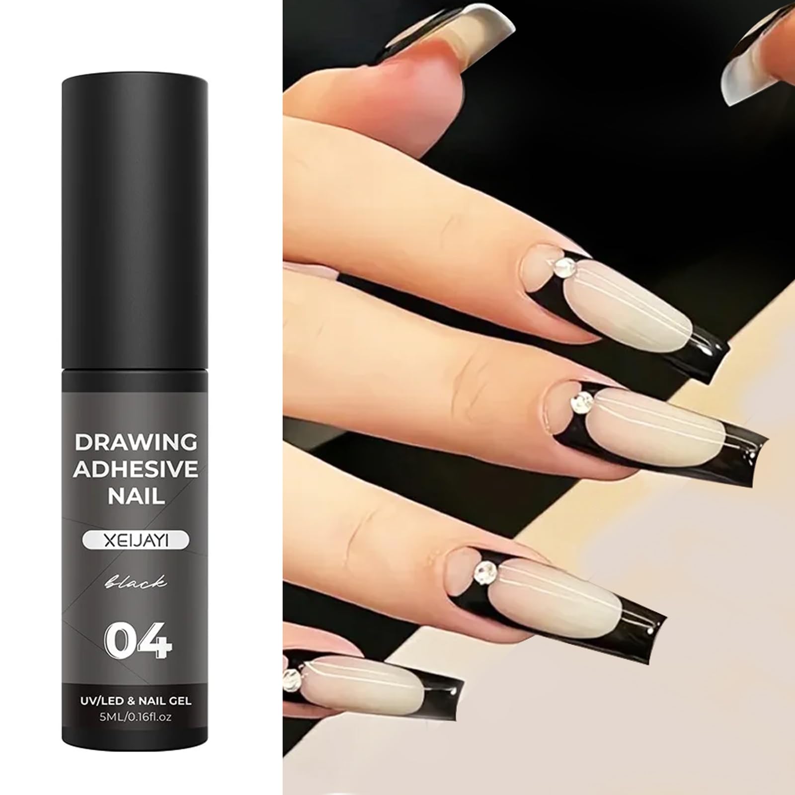 Liner Gel Nail Art Spider UV Gel 4 szt. zestaw do manicure francuski lakier do paznokci UV