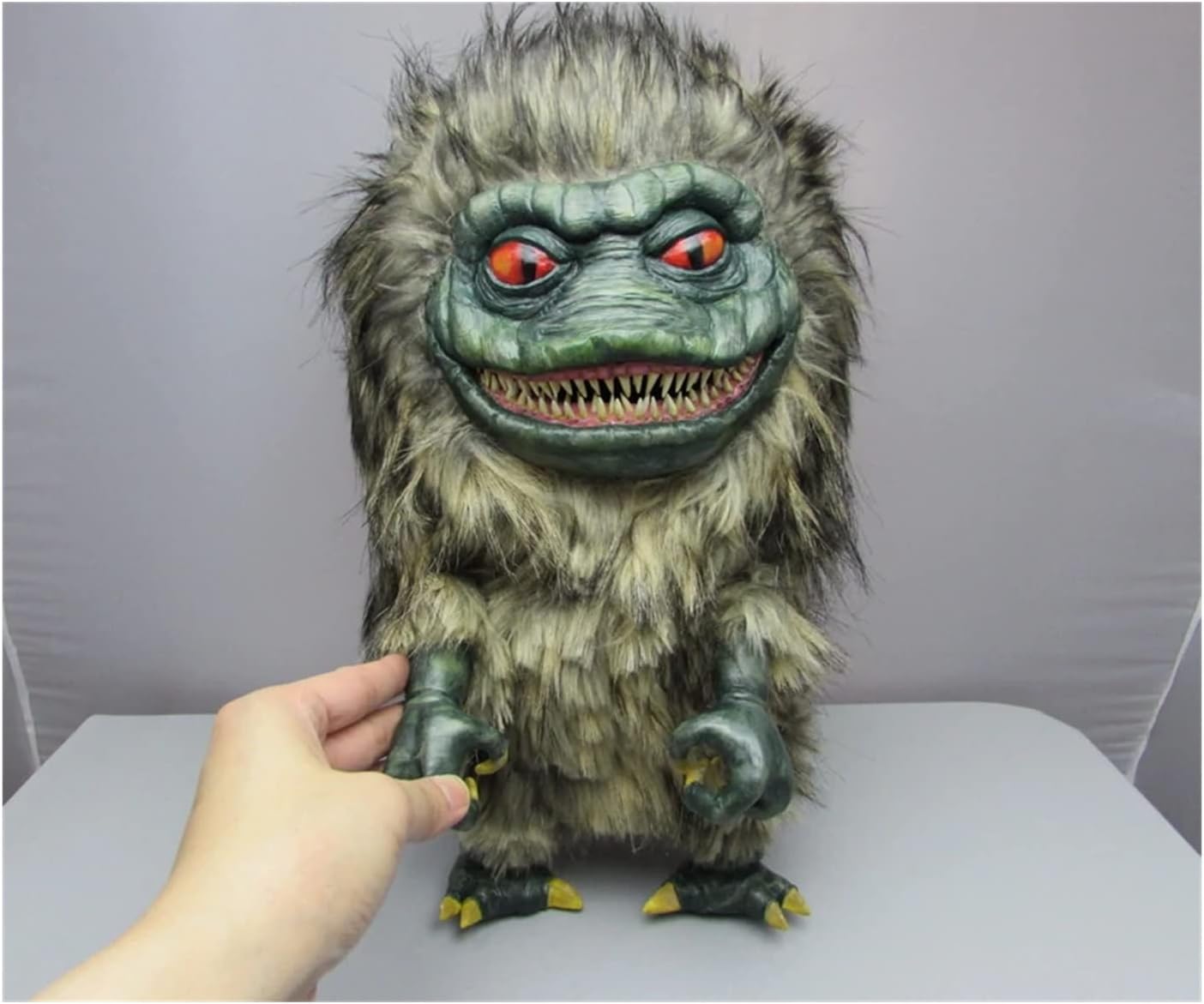 Critters Prop Doll, Space Crite Plush Doll from Movie Critters Collection, Creepy Doll Fugglers Funny Ugly Monsters ​Gifts for Children