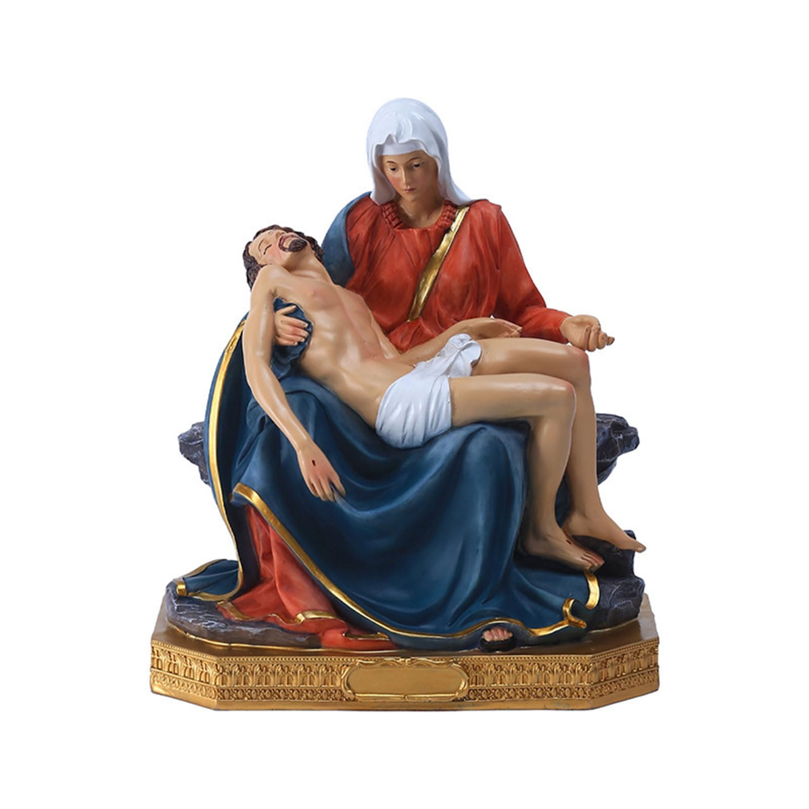 Hsioluted Suffering Figurine Resin Desktop Decorative Statue Decor Supplies for Home Wedding Birthday Party Decor Resin Figurines