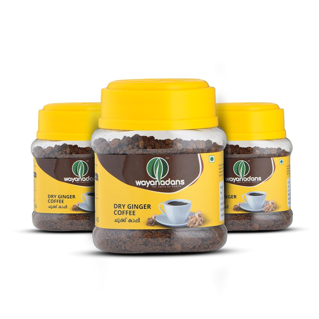 WAYANADANS Instant Ginger Coffee Chukku Kappi 100g/Dry Ginger Coffee/Traditional Flavor & Taste Of Kerala (super Saver Pack of 3x100g) (B0D2P4C4RV) Amazon Price History, Amazon Price Tracker