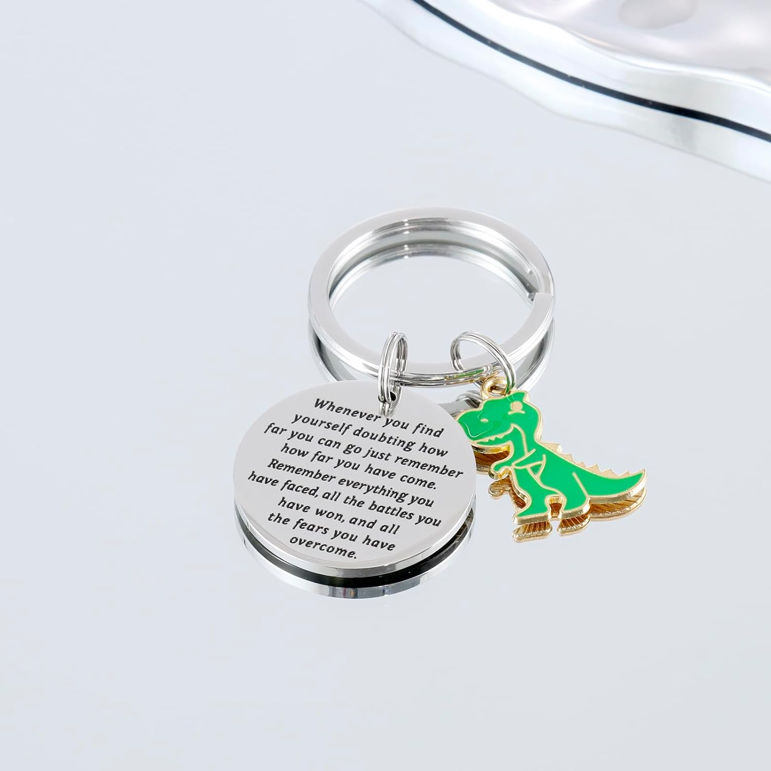 Gifts for Dinosaur Lovers Keychain Adults Women Presents T Rex Jewelry Dinosaur Keychain - Image 4