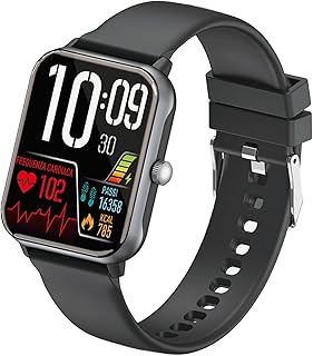 ドコモ純正 スマートウォッチ01 本体(ブラック) スポーツ 健康管理 睡眠管理 3~5日間 長時間バッテリー Bluetooth5.2 防水 iPhone用 Android用