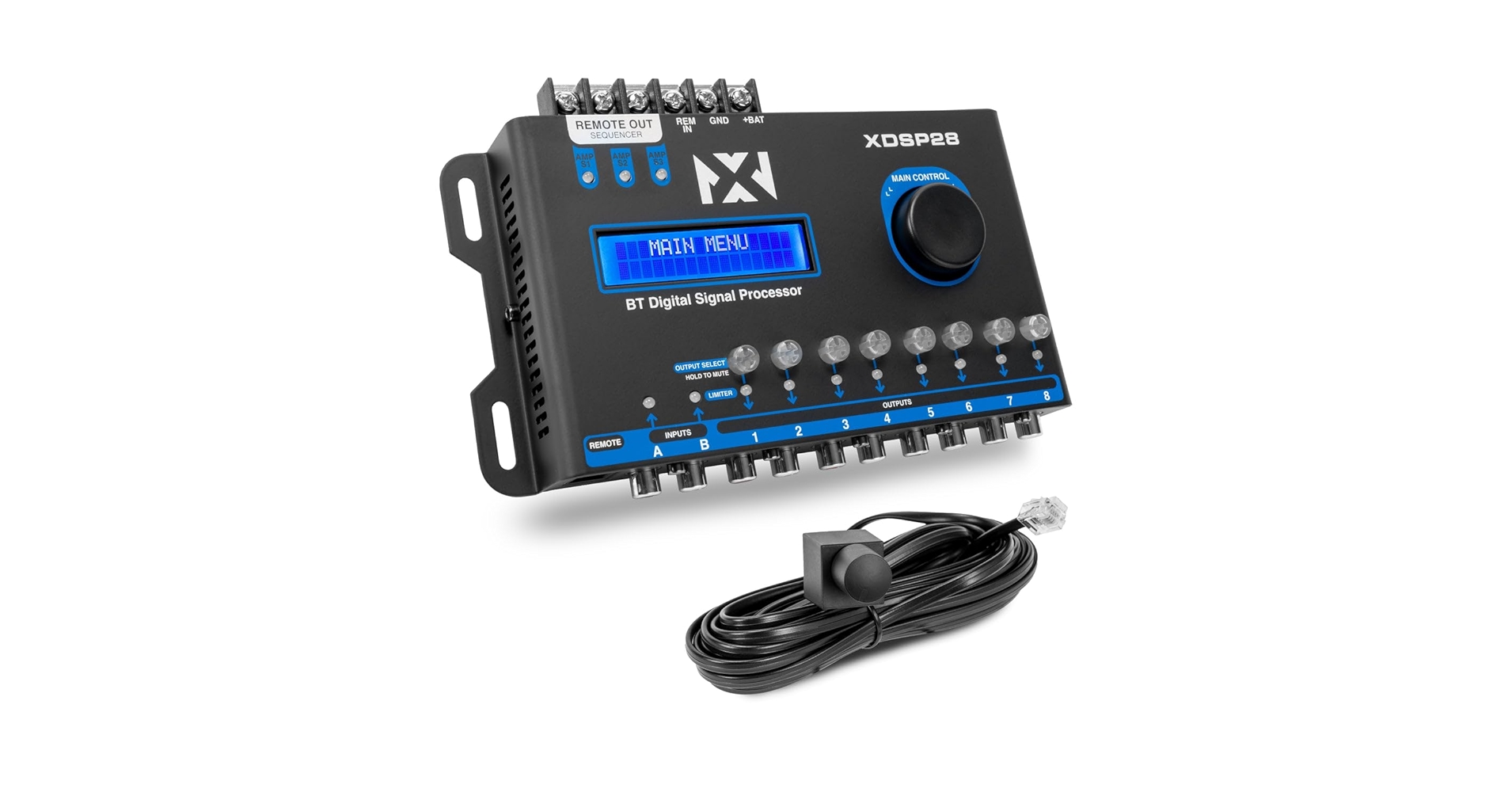 Amazon.com: NVX XDSP28 8-Channel X-Series 15 Band Parametric