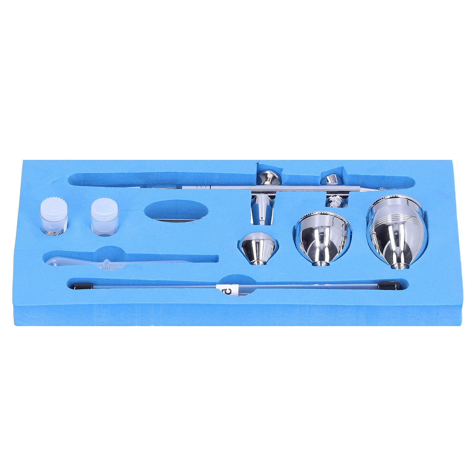 Marhynchus Kit de Aerógrafo G1/8, Material de Latón, Juego de Aerógrafo de Doble Acción con Agujas de 0,2 Mm, 0,3 Mm y 0,5 para Maquillaje y Decoración de Pasteles