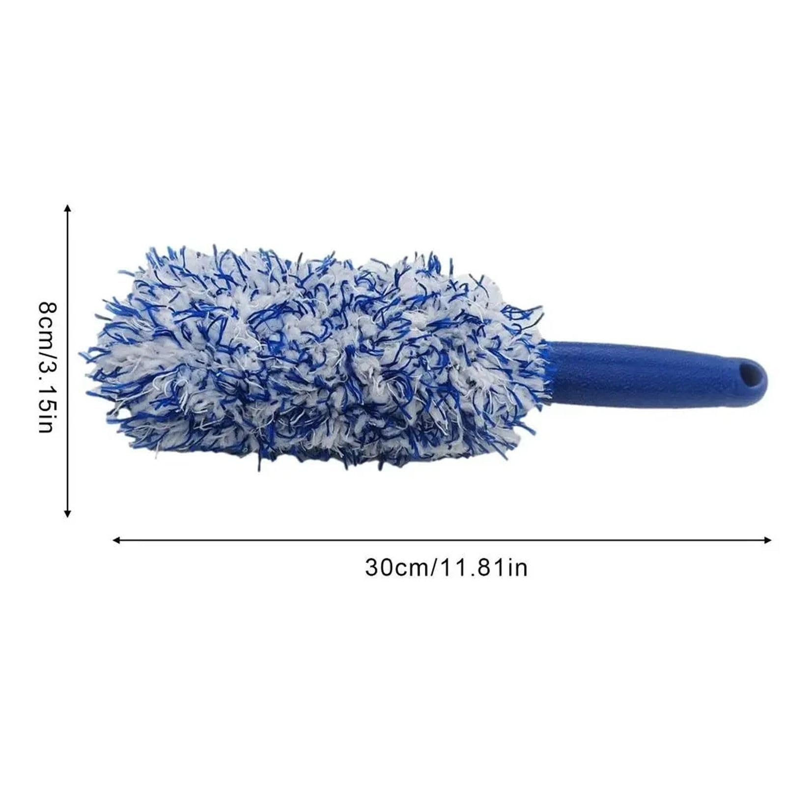 Myjnia samochodowa Super Brush Pluszowa Premium Szczotka do kół Antypoślizgowy uchwyt Łatwe do czyszczenia Felgi Szprychy Beczka koła